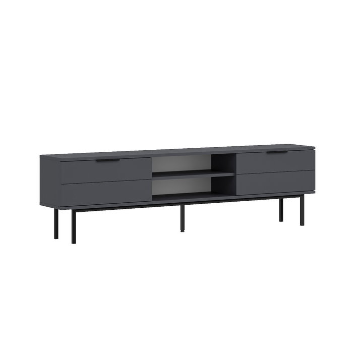 Hanah Home Paul Soporte para TV Antracita Hanah Home Paul Soporte para TV Antracita
